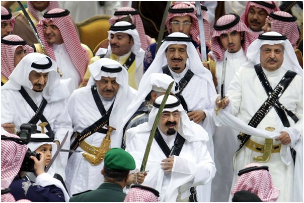 ۳۵ فرزند شاه و ولیعهد سعودی