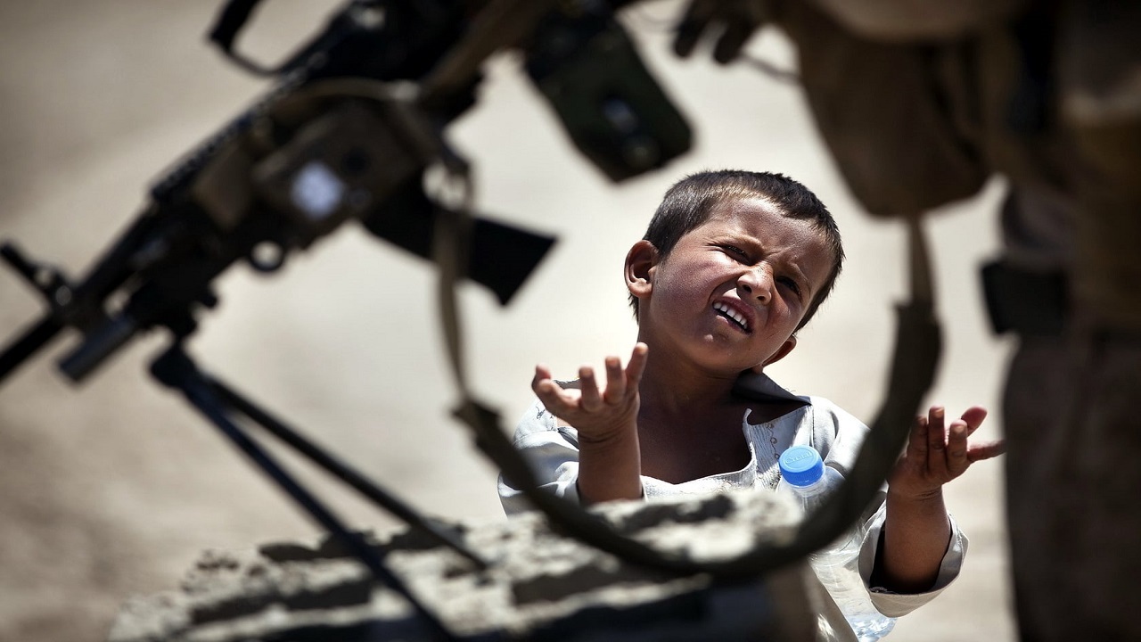 افغانستان در آخرین روز اشغال خارجی و سلاخی ۳۳هزار کودکی در ۲۰ سال