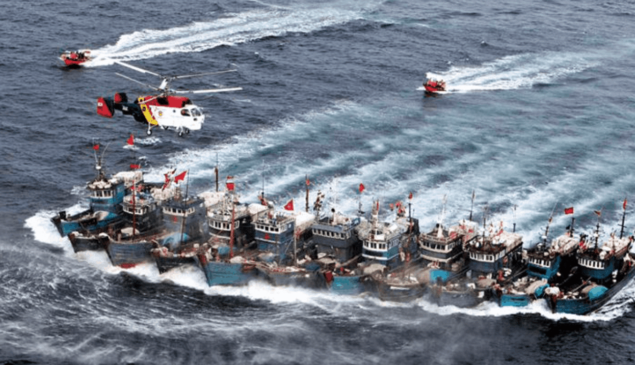 چین و جاسوسی با تور ماهیگیری