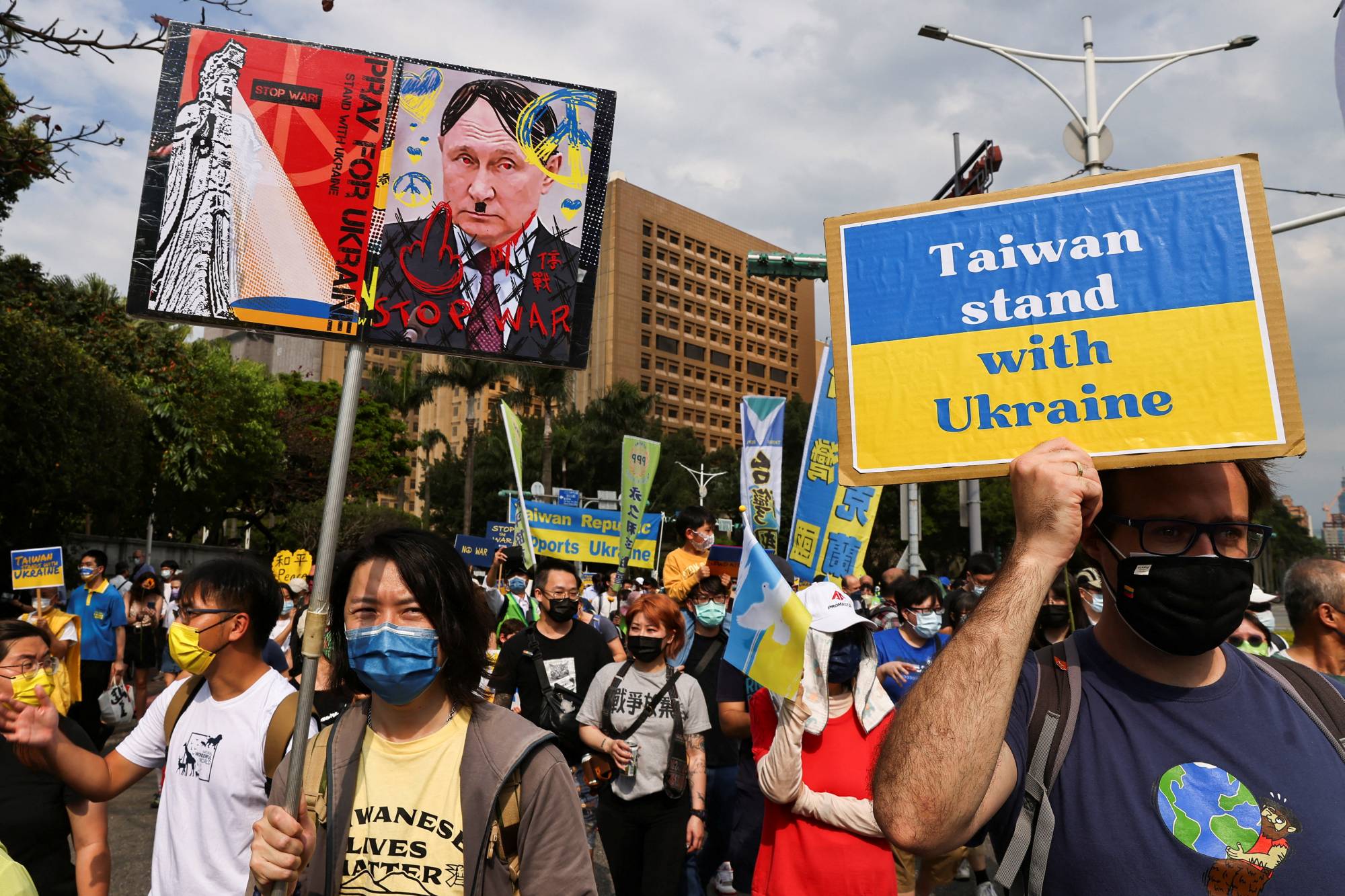 الگوی‌های اوکراینی برای درگیری احتمالی چین و تایوان